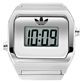 【2026年04月17日発売】 アディダス｜adidas デジタルツー リング [DIGITAL TWO RING] 1年保証 シルバー AOST26037 [正規品]