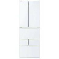 東芝｜TOSHIBA 冷蔵庫 VEGETA（ベジータ）FHシリーズ グランホワイト GR-A510FH(EW) [65cm /509L /6ドア …