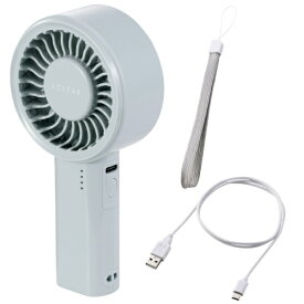 ELECOM｜エレコム コンパクト大風量 ハンディファン グリーン FAN-U261GN