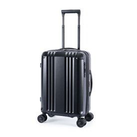 A.L.I｜アジア・ラゲージ スーツケース デカかるEdge2 拡張タイプ 機内持込可 36L/拡張時43L 旅行目安：3〜4泊 マットブラック ALI-090-18W [TSAロック搭載]