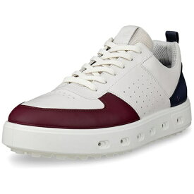 エコー｜ecco ゴルフシューズ STREET720 ストリート・セブントゥエンティ DARK RUBY×WHITE×MARINE EG111704 [メンズ /27.5cm]【返品交換不可】