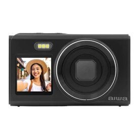 aiwa｜アイワ aiwa cam DCB-2 コンパクトデジタルカメラ ブラック JA5-DCM0003(BK)