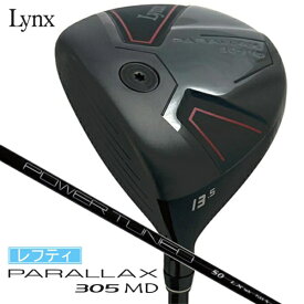 LYNX｜リンクス レフティ ドライバー PARALLAX 305 MD パララックス305エムディー PARA-LH [13.5° /Lynx オリジナル カーボンシャフト /S /メンズ /左利き用]