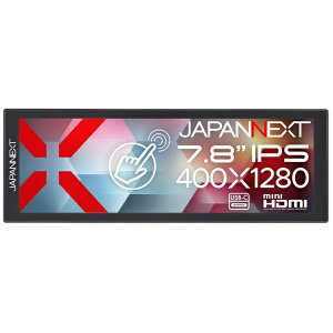 JAPANNEXT�b�W���p���l�N�X�g USB-C�ڑ� ���o�C�����j�^�[�{��p�X�^���h (400×1280�j JN-MD-IPST784 [7.8�^ /���C�h /60Hz]