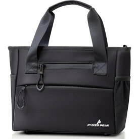 Fun Standard｜ファンスタンダード ラウンドバッグ パイクスピーク(PYKES PEAK) ブラック P0220RNBAG-BLK [約10L /W26×H22.5×D14cm /約340g]