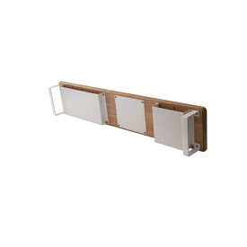 Contieaks｜コンティークス モニタースタンド [W1180xD230xH120mm] Rise Desk Shelf ナチュラル/ホワイト 483926