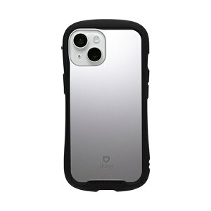 HAMEE�b�n�~�B [iPhone 15/14/13��p]iFace Reflection Mirror MagSynq �����K���X�N���A�P�[�X iFace �u���b�N 41-190283