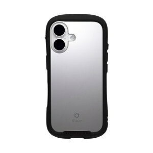 HAMEE�b�n�~�B [iPhone 16��p]iFace Reflection Mirror MagSynq �����K���X�N���A�P�[�X iFace �u���b�N 41-190320