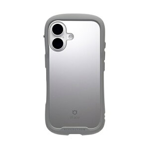 HAMEE�b�n�~�B [iPhone 16��p]iFace Reflection Mirror MagSynq �����K���X�N���A�P�[�X iFace �O���[ 41-190337