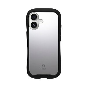 HAMEE�b�n�~�B [iPhone 17��p]iFace Reflection Mirror MagSynq �����K���X�N���A�P�[�X iFace �u���b�N 41-190368
