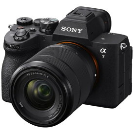 【エントリーで最大2万ポイント当たる｜8/23まで】 SONY｜ソニー α7 V ズームレンズキット ミラーレス一眼カメラ ILCE-7M5M [ズームレンズ]