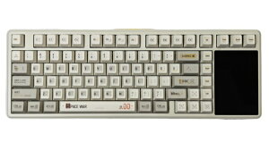 AULA AULA L99 Beige ��ʕt���Q�[�~���O�L�[�{�[�h / 3.98�C���` IPS�t���J���[�f�B�X�v���C�t / Caramel Latte Switch