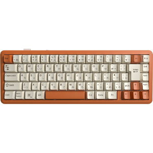 AULA �Q�[�~���O�L�[�{�[�h AULA F65J(Star Vector Switch) White Orange F65J-SV-WO [�L���E���C�����X /���{��z�� /���J�j�J��]