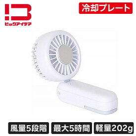 ビックアイデア｜BicIDEA 冷却プレート付きダブルファン ヌーンホワイト BIT-WPFAN01-NW