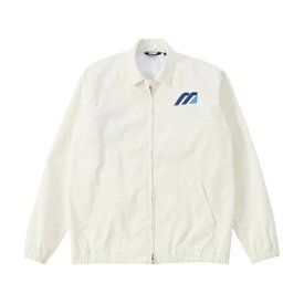 mizuno｜ミズノ 男女兼用 MONOGRAM スイングトップジャケット ホワイト 52MED15001 [ユニセックス /Mサイズ]【返品交換不可】