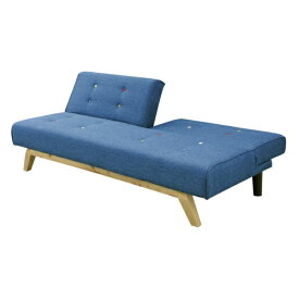 関家具 ソファベッド　メートル2　ブルー ブルー 384059