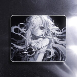 Nemvira Gaming �Q�[�~���O�}�E�X�p�b�h [490x420x4mm] (�R���g���[��) BlackHole NEMVIRA-BH