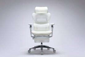 COFO｜コフォ チェア [W690xD685xH1115〜1305mm] Chair Premium 2 ホワイト CC-20W [オットマンあり /アームレストあり /リクライニングあり]