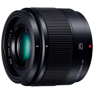 Panasonicbpi\jbN JY LUMIX G 25mm/F1.7 ASPH. LUMIXi~bNXj ubN H-H025-K [}CNtH[T[Y /Pœ_Y]