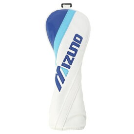 mizuno｜ミズノ モノグラムM ヘッドカバー(ユーティリティ用) ホワイト×ブルー 5LGH261701