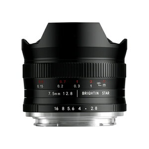 BRIGHTINSTAR�b�u���C�e�B���X�^�[ MF 7.5mm F2.8 Sony E APS-C BRIGHTINSTAR [�\�j�[E /�P�œ_�����Y]