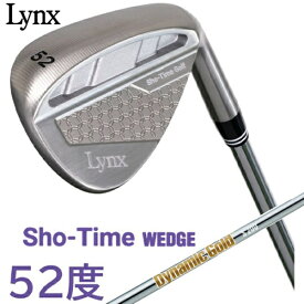 LYNX｜リンクス ウェッジ ショータイム ウエッジ SHO-TIME WEDGE S-TWG [52° /52° /9° /DG S200 /S200 /右利き用]