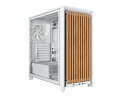 CORSAIR｜コルセア PCケース [ATX /Micro ATX /Extended ATX /Mini-ITX] FRAME 4000D WOOD RS ホワイト&オーク CC-901…