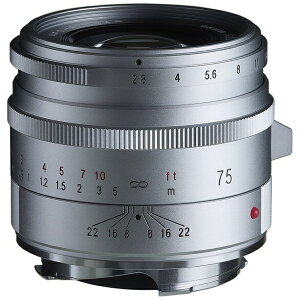 �y2026�N05��27�������z �t�H�N�g�����_�[�bVoigtlander �J���������Y APO-SKOPAR 75mm F2.8 VM �V���o�[ [���C�JM /�P�œ_�����Y]
