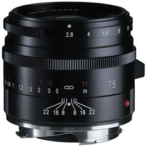 �y2026�N05��27�������z �t�H�N�g�����_�[�bVoigtlander �J���������Y APO-SKOPAR 75mm F2.8 VM �u���b�N [���C�JM /�P�œ_�����Y]