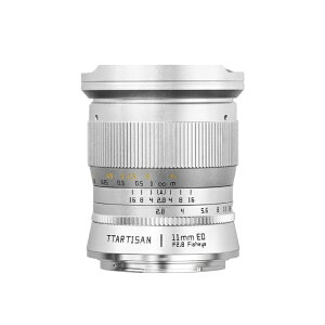 �������w�b���C�V���E�R�E�K�N TTArtisan 11mm f/2.8 Fisheye �j�R��Z�}�E���g �V���o�[ TT-11F28-Z-S