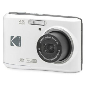 【エントリーで最大2万ポイント当たる｜6/25まで】 Kodak｜コダック コンパクトデジタルカメラ KODAK PIXPRO ホワイト FZ45WH