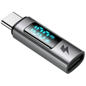 Mcdodo�b�}�N�h�h �kUSB-C�l�[�d���x�`�F�b�J�[ Digital display USB-C to USB-C PD 100W Connector �K�����^�� BMDOT609