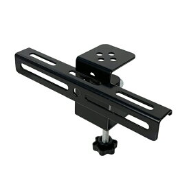 長尾製作所｜NAGAO INDUSTRY ソーラーライト＆防犯カメラ用　取付金具　クランプ式 ブラック NB-CLAMP-CL01