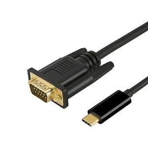 YouZipper�b���[�W�b�p�[ USB-C �� VGA �P�[�u�� [�f�� /1.8m] HDX-CVGA18