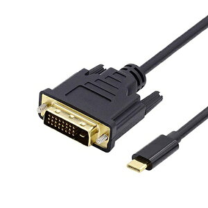 YouZipper�b���[�W�b�p�[ USB-C �� DVI �P�[�u�� [�f�� /1.8m] HDX-CDVI18
