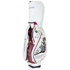 レゴリス｜REGOLITH キャディバッグ RIDER COLLECTION ライダーコレクション WHITE×RED VAR001CB [9.5インチ /4分割(セパレーター付き) /3.8kg]