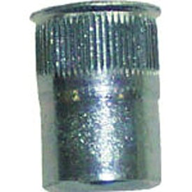 ポップリベットファスナー｜NIPPON POP RIVETS AND FASTENERS ポップナットローレットタイプスモールフランジ（M6）1000個入り　SFH625SFRLT