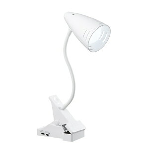 YAZAWA�b���U�� ���d�r���t���L�V�u���N���b�v���C�g�@CFL01DB01WH�@2WAY�i���d�r�EUSB Type-C�j�d���Ή��@�����F�����@LED��̌^ [LED /�����F]