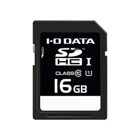 I-O DATA｜アイ・オー・データ UHS-I UHS スピードクラス1対応 SDメモリーカード SDU1-16G/NC [Class10 /16GB]