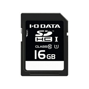 �y2026�N6����{�z I-O DATA�b�A�C�E�I�[�E�f�[�^ UHS-I UHS �X�s�[�h�N���X1�Ή� SD�������[�J�[�h SDU1-16G/NC [Class10 /16GB]