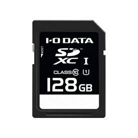 I-O DATA｜アイ・オー・データ UHS-I UHS スピードクラス1対応 SDメモリーカード SDU1-128G/NC [Class10 /128GB]