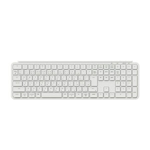 Keychron�b�L�[�N���� �L�[�{�[�h B6 Pro �A�C�{���[�z���C�g B6P-K8-JIS [�L���E���C�����X /Bluetooth�EUSB-A�{USB-C]