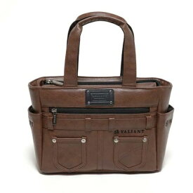 レゴリス｜REGOLITH ラウンドバッグ CASUAL COLLECTION カジュアルコレクション MAT BROWN VAC-002RP [幅34×高さ20×奥行き12cm /0.4kg]