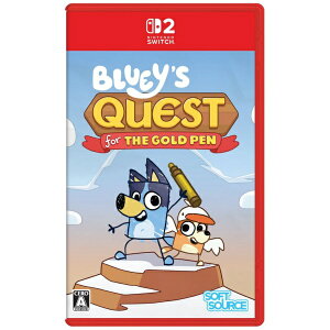 �y2026�N07��30�������z SOFTSOURCE�b�\�t�g�\�[�X Bluey�fs Quest for the Gold Pen�ySwitch 2�z �y��������z���s�z