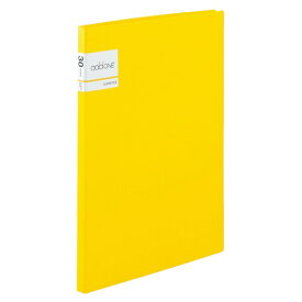 セキセイ｜SEKISEI クリヤーファイル　A4-S　30ポケット addone (アドワン) イエロー AD-2031-50[AD2031]