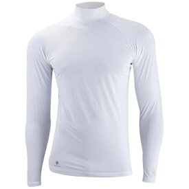 イオンスポーツ｜EON SPORTS 男女兼用 ZEROFIT ICE MESH アイスメッシュ モックネック長袖アンダーウェア ホワイト ZUIMF-11030 [ユニセックス /XSサイズ]【返品交換不可】