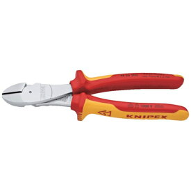 KNIPEX社｜クニペックス 絶縁1000V強力型ニッパー 200mm 7406200