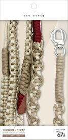 ラスタバナナ the strap shoulder IV×BE×RD ラスタバナナ アイボリー×ベージュ×レッド RSST11IVBERD