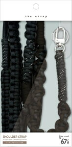 ���X�^�o�i�i�bRastaBanana the strap shoulder �V�����_�[�X�g���b�v �u���b�N×�h�b�g�u���b�N RSST11BKDBK