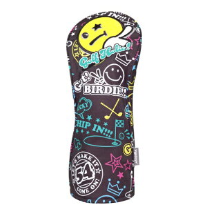 WINWIN STYLE�b�E�B���E�B���X�^�C�� �h���C�o�[�p�w�b�h�J�o�[ LUCKY CHARACTER NEW DW�p HEAD COVER NEWDARK GR HCP-103